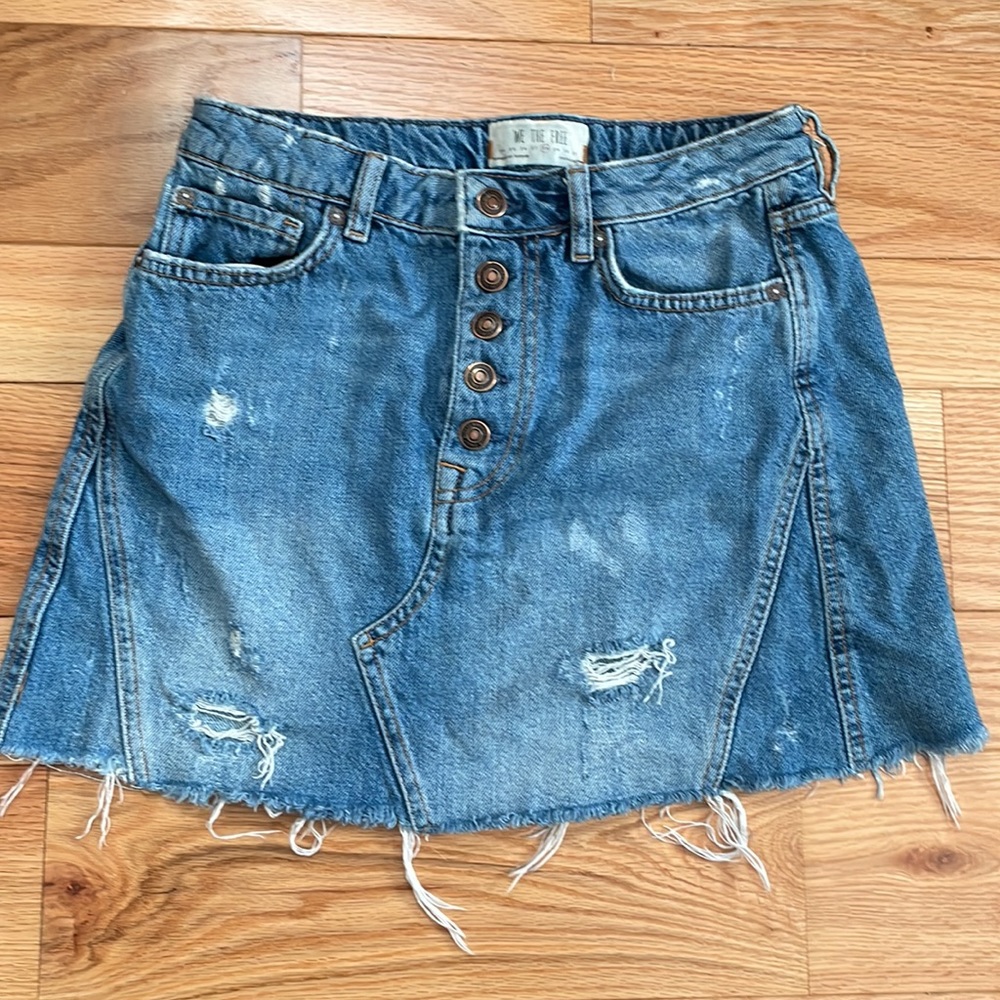 Jean Skirt